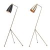 Lucille lampe de plancher noir laiton