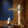 Planar luminaire suspendu linéaire DEL Hubbardton Forge
