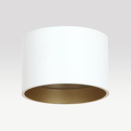 Cartura plafonnier en métal noir