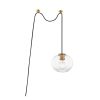 Margot Mini Suspension Plug-In Mitzi Lighting Brass