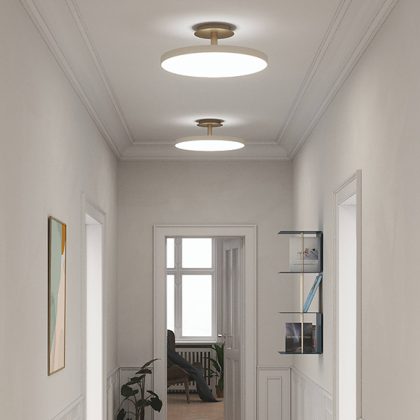 Asteria Up Umage Lighting Plafonnier Ceiling Pearl White