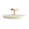 Asteria Up Umage Lighting Plafonnier Ceiling Pearl White Details