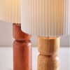James lampe de table en bois