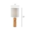 James lampe de table en bois dimensions